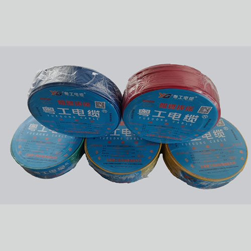 江西粤工电缆：双层阻燃蓝标90度SZ-BVR-90